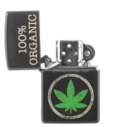 Zippo leaf design lighter