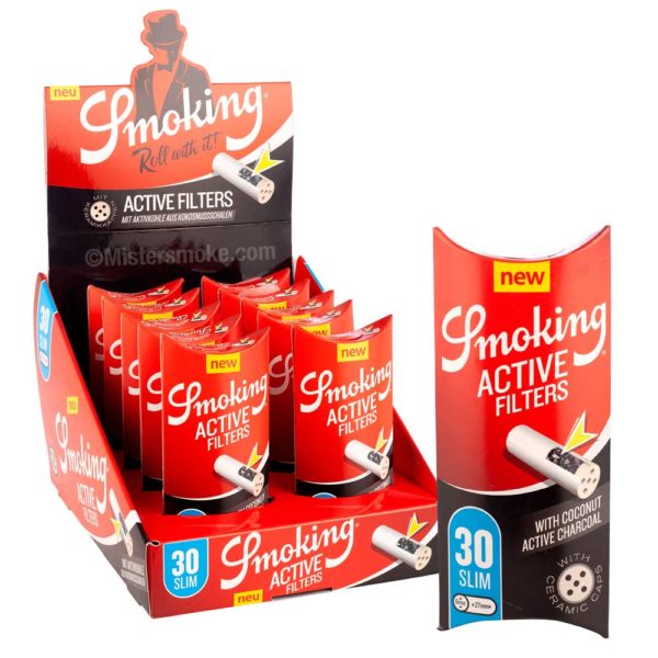 filtres au charbon actif Smoking slim