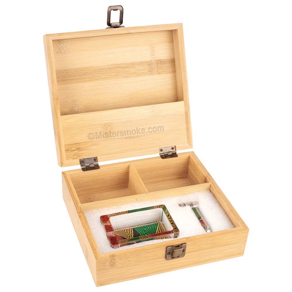 Boite fumeur en bois + accessoires - Mistersmoke