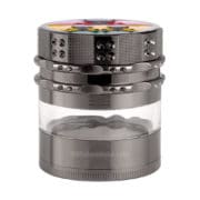 grinder 4 parties metal clear Skull