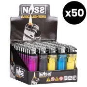 Briquet à pierre pas cher - boite de 50 briquets