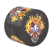 grinder 4 parts clown skull