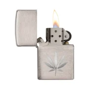 Zippo feuille de cannabis - Briquet essence original