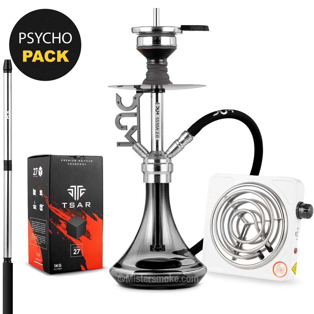 Psykopack Allume charbon, Pack chicha