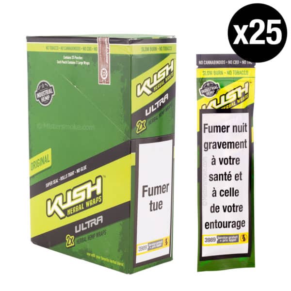 kush herbal wrap blunt au display