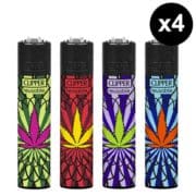 briquet clipper hypnotic leaves