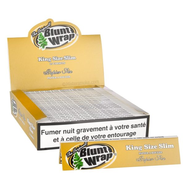 feuilles à rouler wrap gold