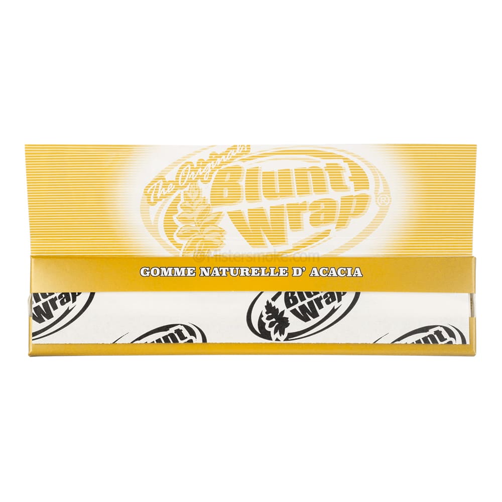 Feuilles à rouler Blunt wrap gold - Acheter feuilles slim blunt wrap gold