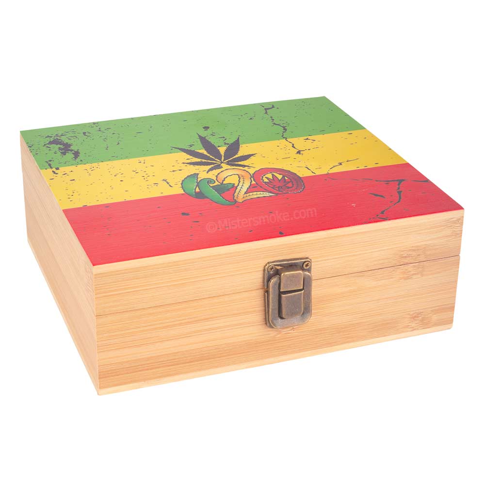 Boite fumeur en bois + accessoires - Mistersmoke