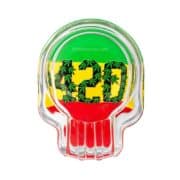 boite fumeur en bois avec accessoires 420 rasta