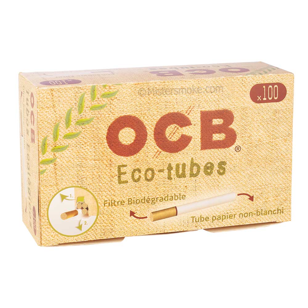 Eco Tubes Ocb Con Filtro 100u Tubos Para Armador Local Once