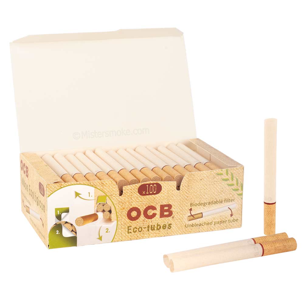 Boite de 100 tubes OCB Bio Mistersmoke