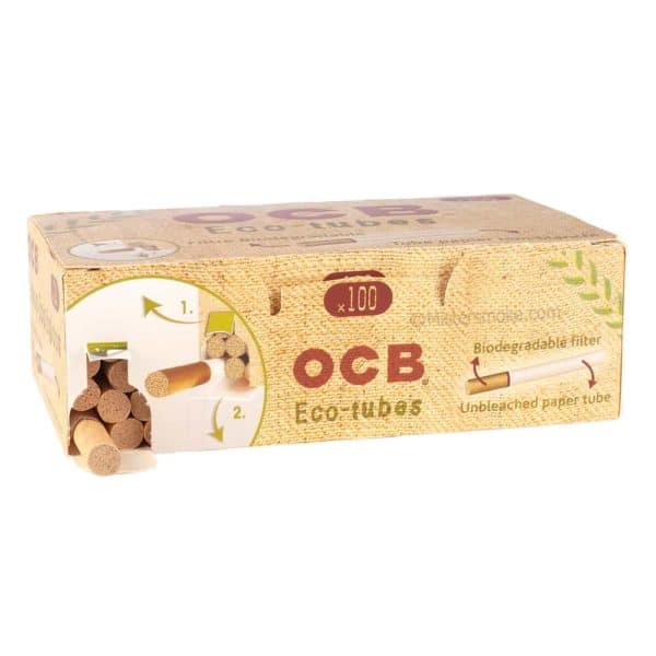 tubes cigarettes ocb bio