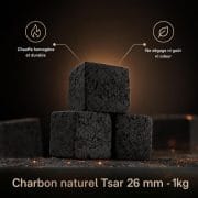 AAA - Charbon naturel Tsar 26 mm - 1kg - image-3