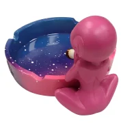 cendrier original alien qui fume un joint