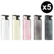 briquet jet turbo metal case