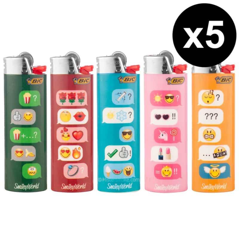 briquet bic smiley