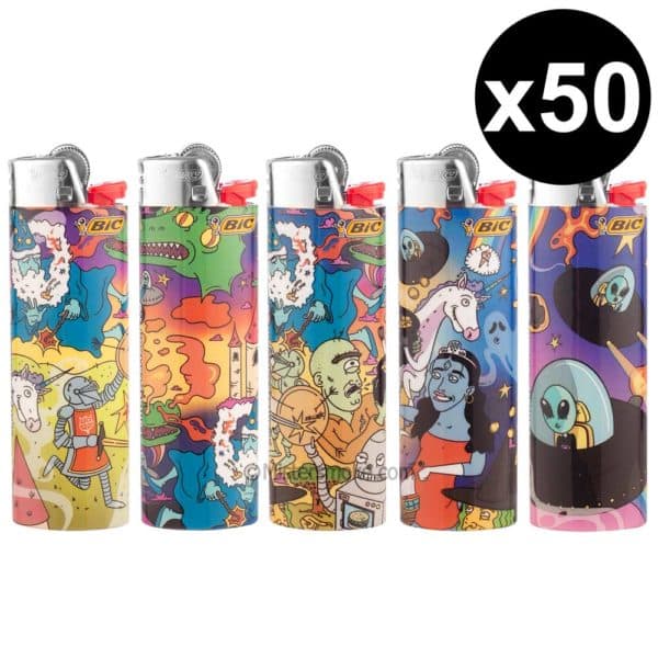 briquet bic cartoon