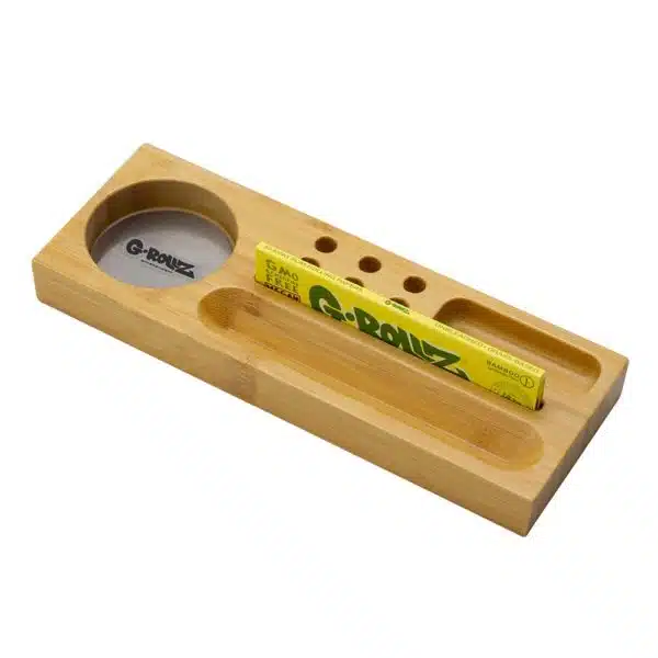 petit plateau fumeur bamboo g rollz