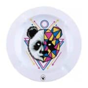 panda fire flow design metal ashtray