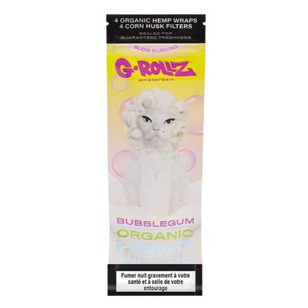 blunt chanvre naturel grollz gout bubble gum