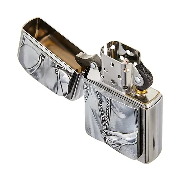 Briquet Zippo Zipper girl - Zippo original avec étui cadeau idéal pour offrir
