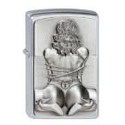 Zippo bondage girl lighter