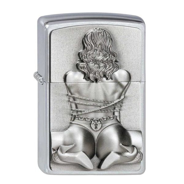 briquet Zippo bondage girl