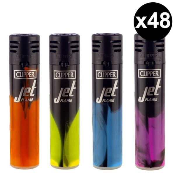 Lot De 2 Briquets Tempête Jet Flamme Rechargeables - Flamme Puissante 1300°C, Résistant Au Vent, Pour Cuisine, Camping, BBQ