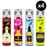 briquet clipper jet flame drink and life