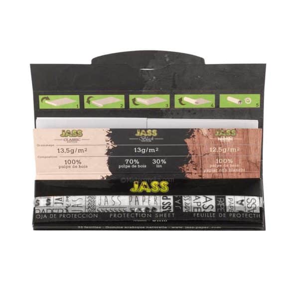 jass slim rolling sheets + tips