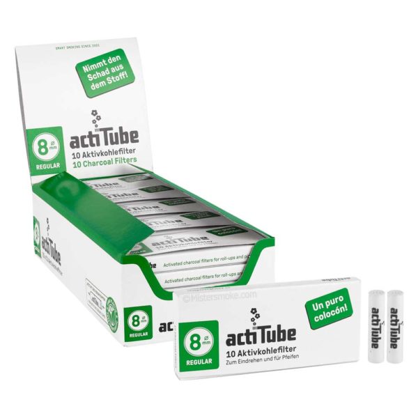 actitube 8 mm activated carbon filters