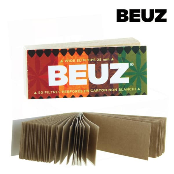 Kartonfilter beuz brown wide slim