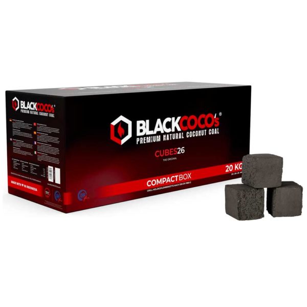 charbon naturel black coco 20 kg