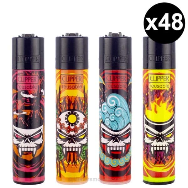 briquet clipper summer skulls