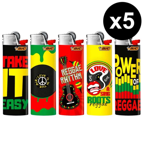 BIC Feuerzeug Maxi Reggae 23