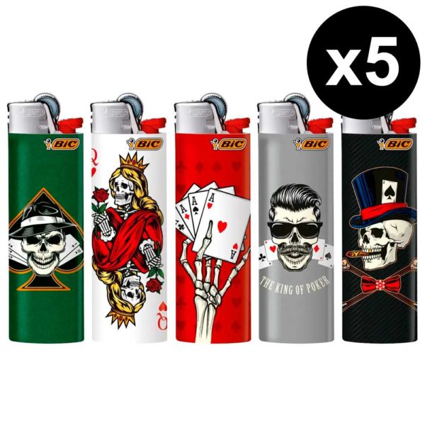 lighter BIC Poker
