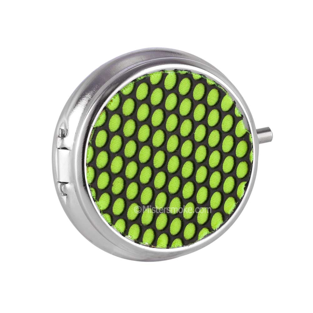 Cendrier De Poche Boite Clic-Clac En Métal Au Design Coloré