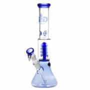 Glass Bang Grace Glass Beaker Blue