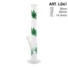bang en verre feuille de cannabis