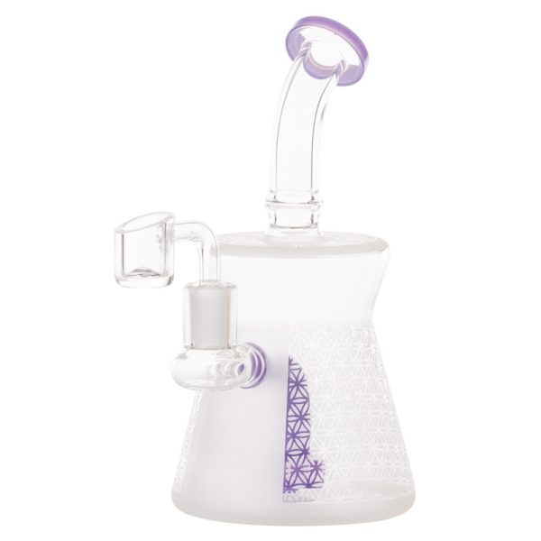 Bubbler Bang en verre avec percolateur