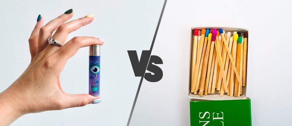 Allumettes ou briquet : le match de l'allumage ! - Blog Mistersmoke