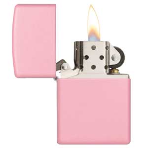 briquet zippo design rose
