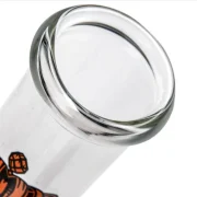 bang en verre avec embouchure confortale