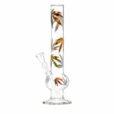 Bang en verre Bouncer multi leaf - 38 cm