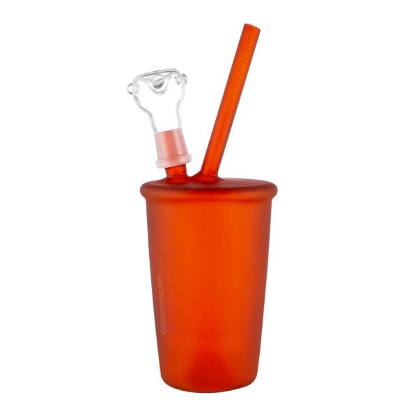 bang en verre glass frosty cup