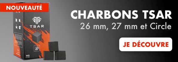 Charbon naturel pour chicha - achat, acheter, commander en ligne