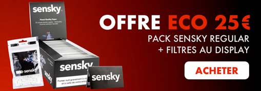 sensky feuilles à rouler et filtres pas cher