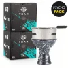 psychopack jiikson hot burn eco - pack chicha foyer, charbon et kaloud