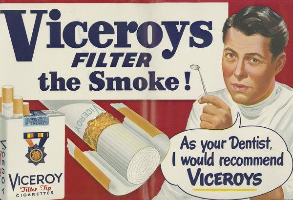 Les premières cigarettes avec filtre ont fait leur apparition dans les années 50